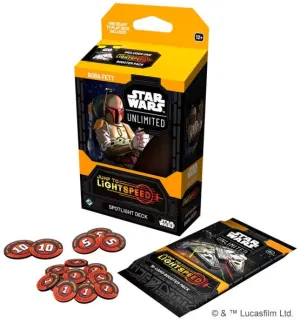 Star Wars Unlimited Jump to Lightspeed Spotlight Deck Boba Fett