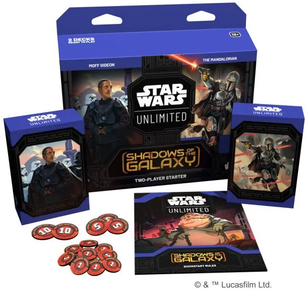 Star Wars Unlimited Shadows of the Galaxy Two-Player Starter