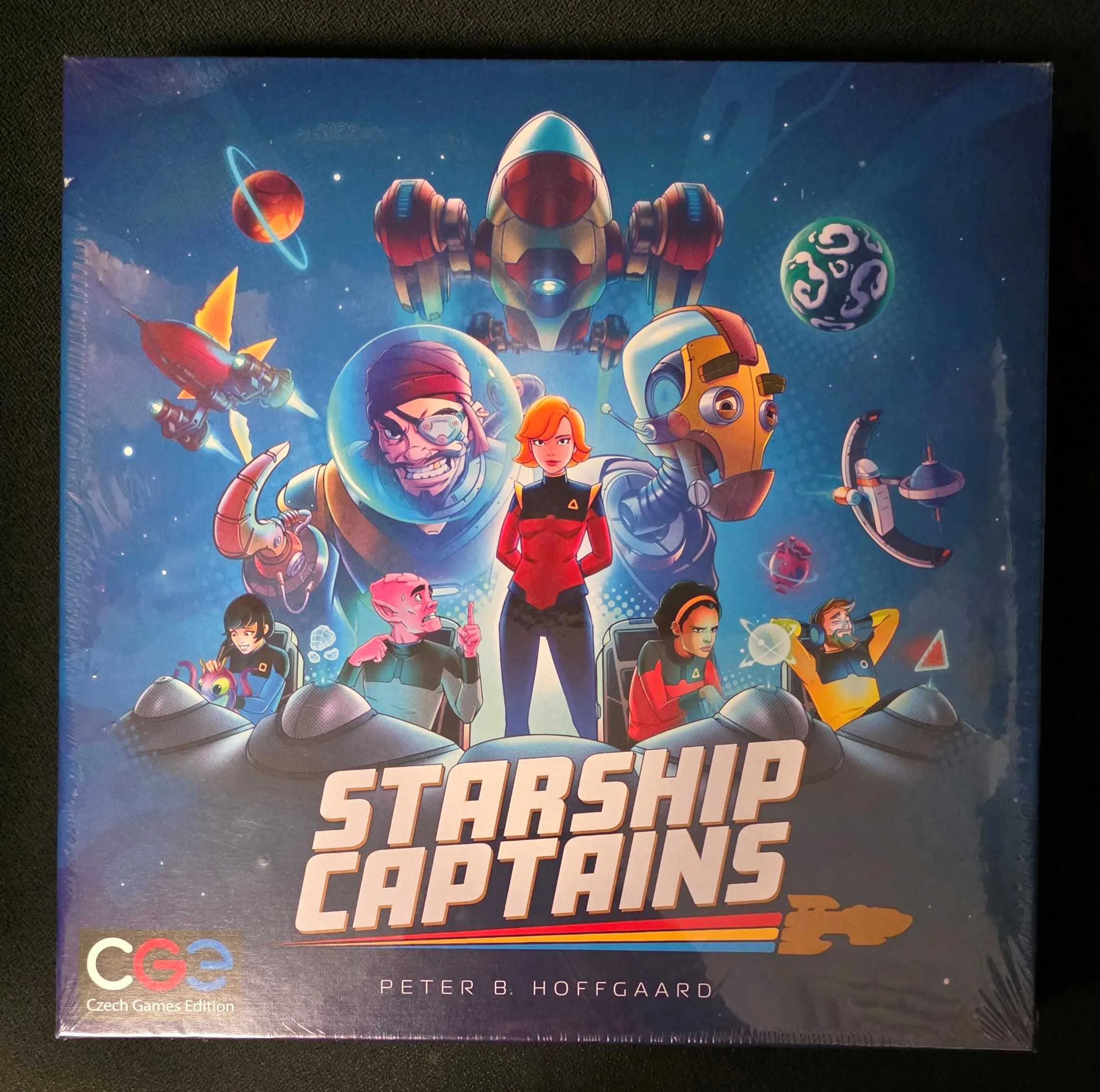 Starship Captains - damaged box