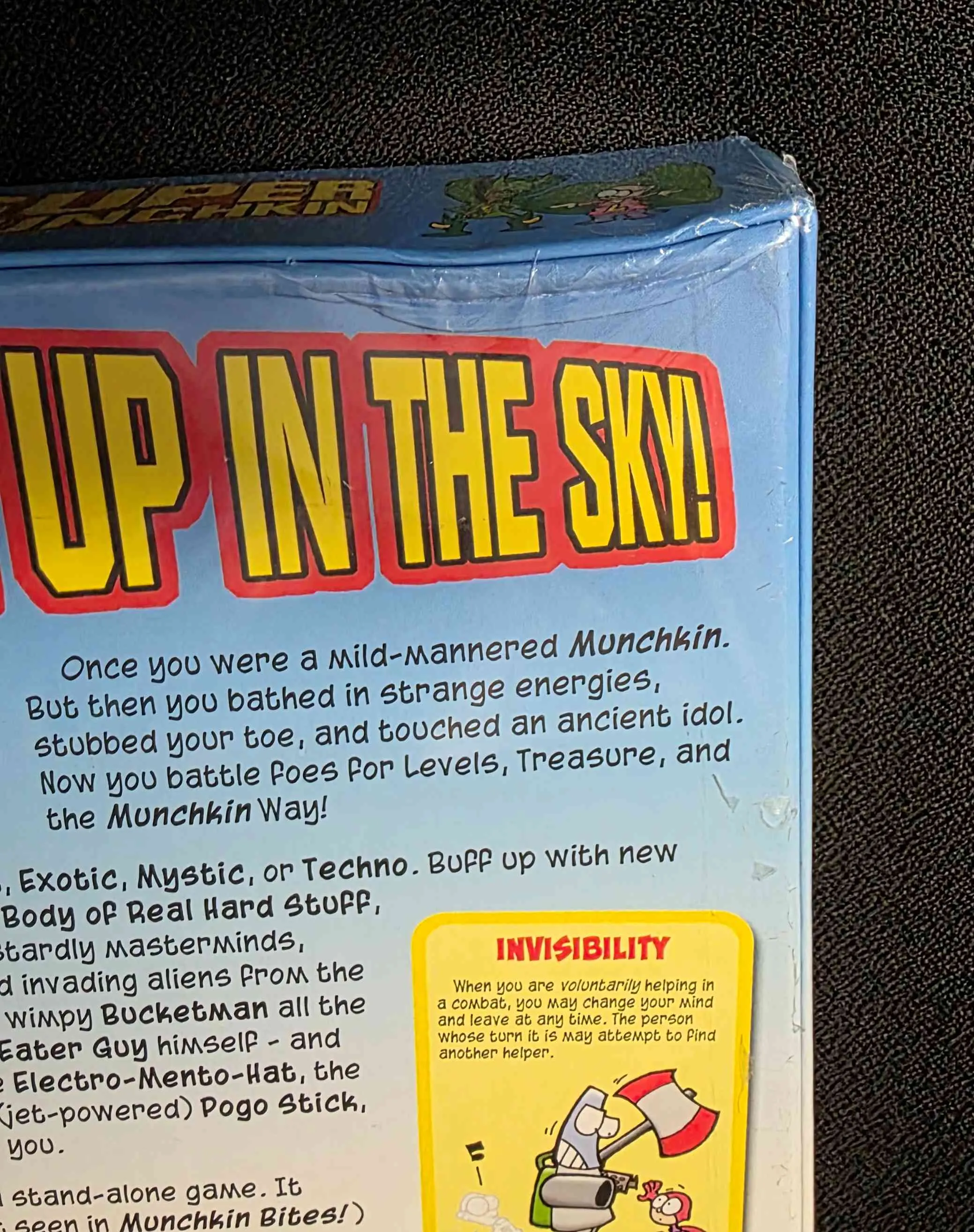 Super Munchkin - damaged box
