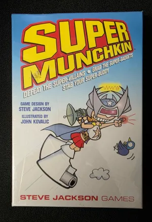 Super Munchkin - damaged box