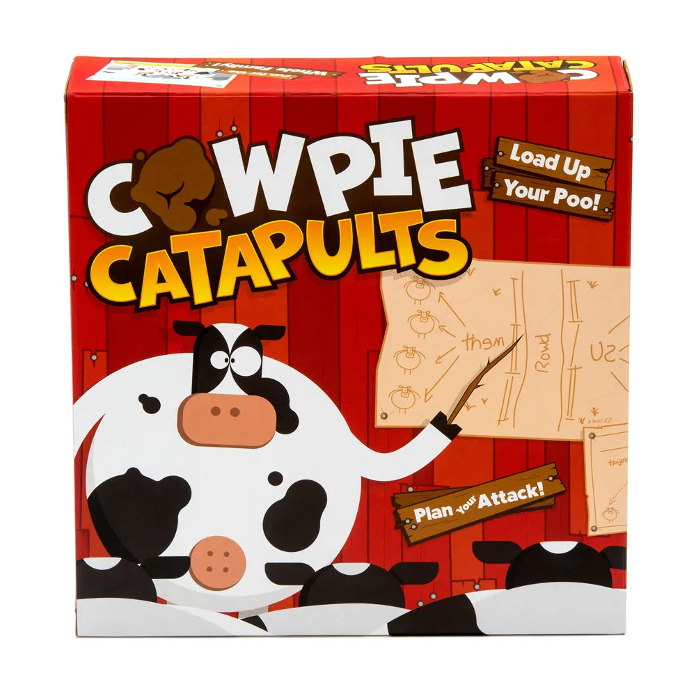 The Good Game Company Cow Pie Catapults Barnyard Battle Game