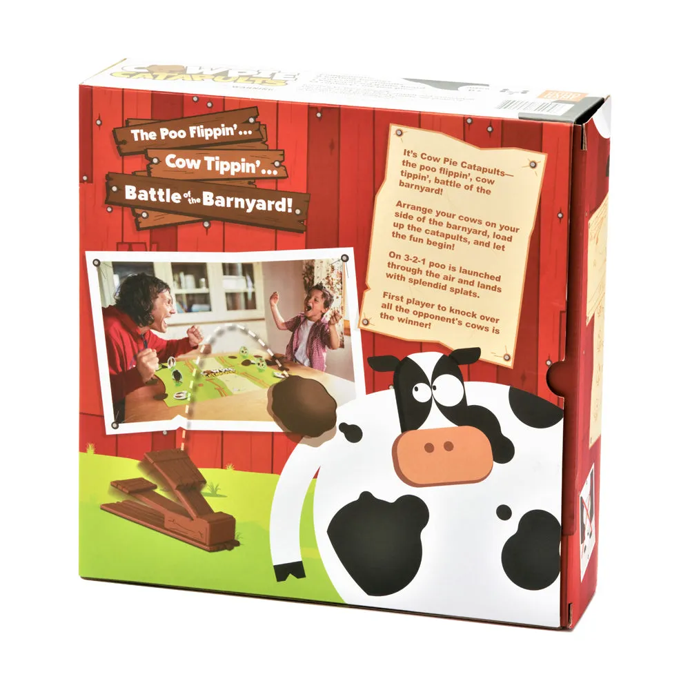 The Good Game Company Cow Pie Catapults Barnyard Battle Game