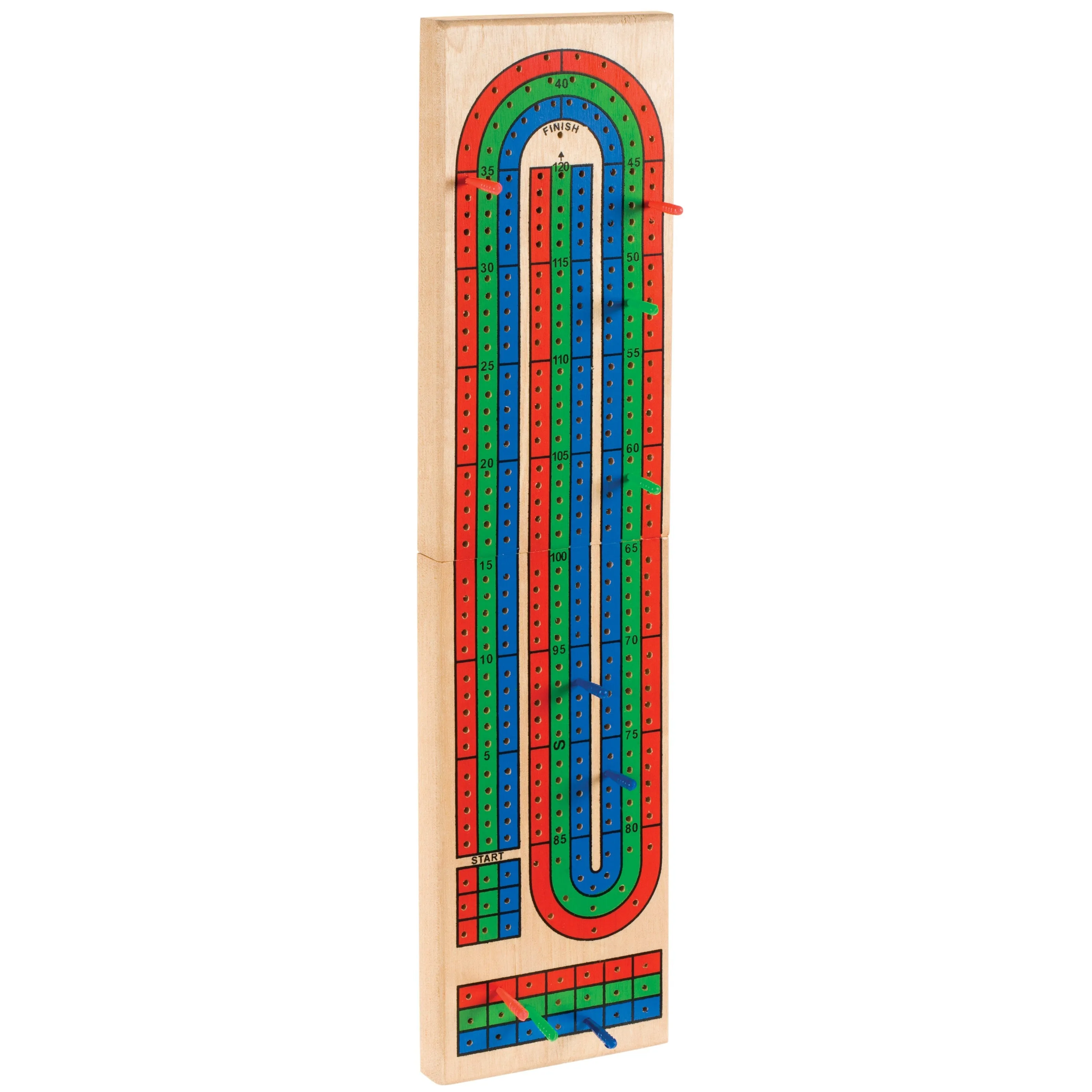 Toysmith Triple Track Cribbage Board