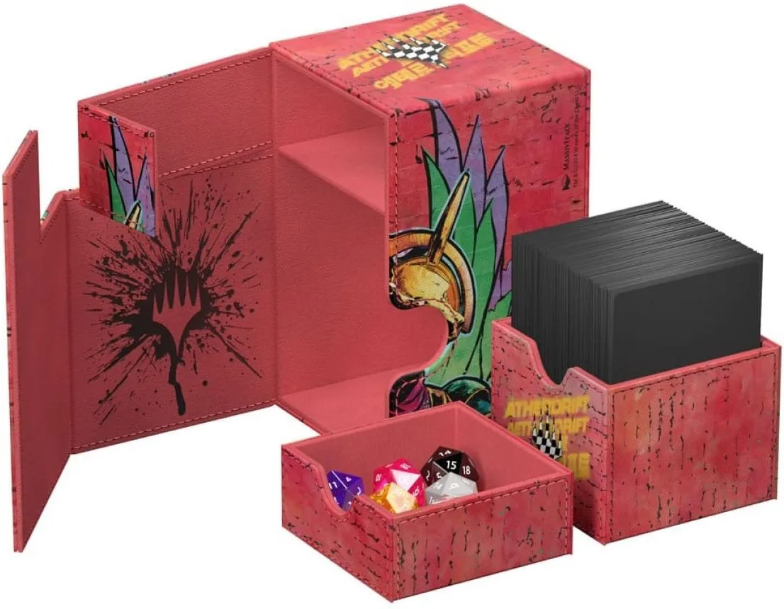 Ultimate Guard Deck Box XenoSkin FlipnTray Deck Case 100  MTG: Aetherdrift Hazoret