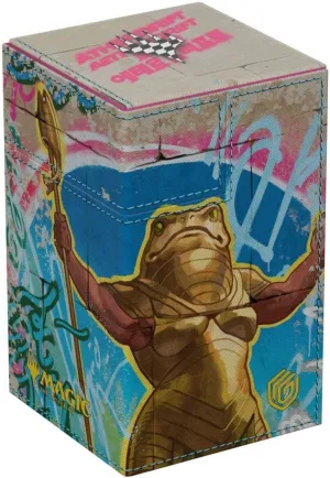 Ultimate Guard: Deck Box XenoSkin FlipnTray Deck Case 100  MTG: Aetherdrift Sab-Sunen