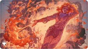 Ultra Pro Aetherdrift Chandras Ignition Stitched Edge Playmat for Magic: The Gathering