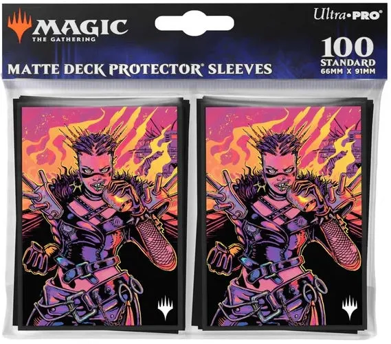 Ultra Pro Aetherdrift Far Fortune, End Boss 100ct Deck Protector Sleeves for Magic: The Gathering