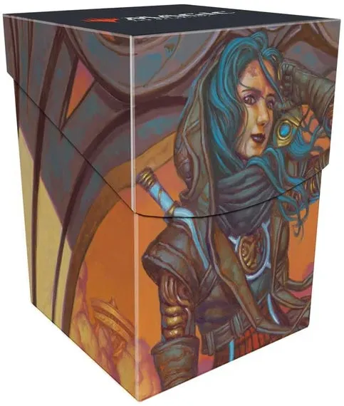 Ultra Pro Aetherdrift Sita Varma, Masked Racer 100  Deck Box for Magic: The Gathering
