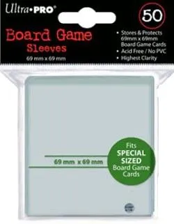 Ultra Pro Board Game Sleeves - 69mm x 69mm