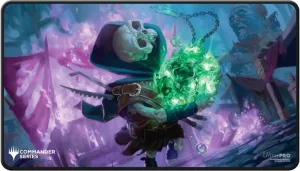 Ultra Pro Commander Series Tinybones-Fan Vote Black Stitched Edge Playmat for Magic: The Gathering