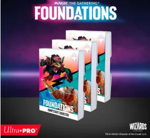 Ultra Pro Foundations 15  Card Box 3-Pack for Magic: The Gathering