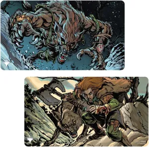 Ultra Pro Innistrad Remastered Huntmaster of the Fells / Ravager of the Fells Double-Sided Playmat for Magic: The Gathering