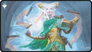 Ultra Pro Innistrad Remastered Tamiyo, Field Researcher Black Stitched Playmat for Magic: The Gathering