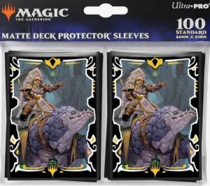 Ultra Pro Tarkir Dragonstorm Felothar the Steadfast (Abzan Armor Commander Deck) 100ct Deck Protector Sleeves for Magic: The Gathering
