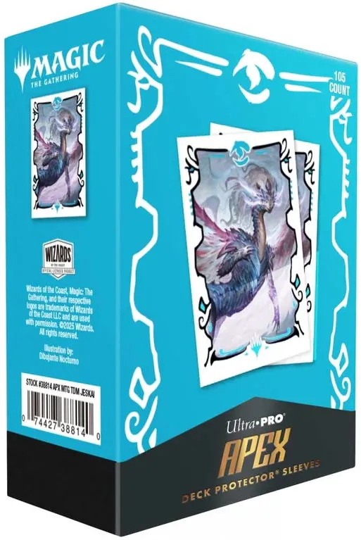 Ultra Pro Tarkir Dragonstorm Shiko, Paragon of the Way 105ct APEX Deck Protector Sleeves for Magic: The Gathering