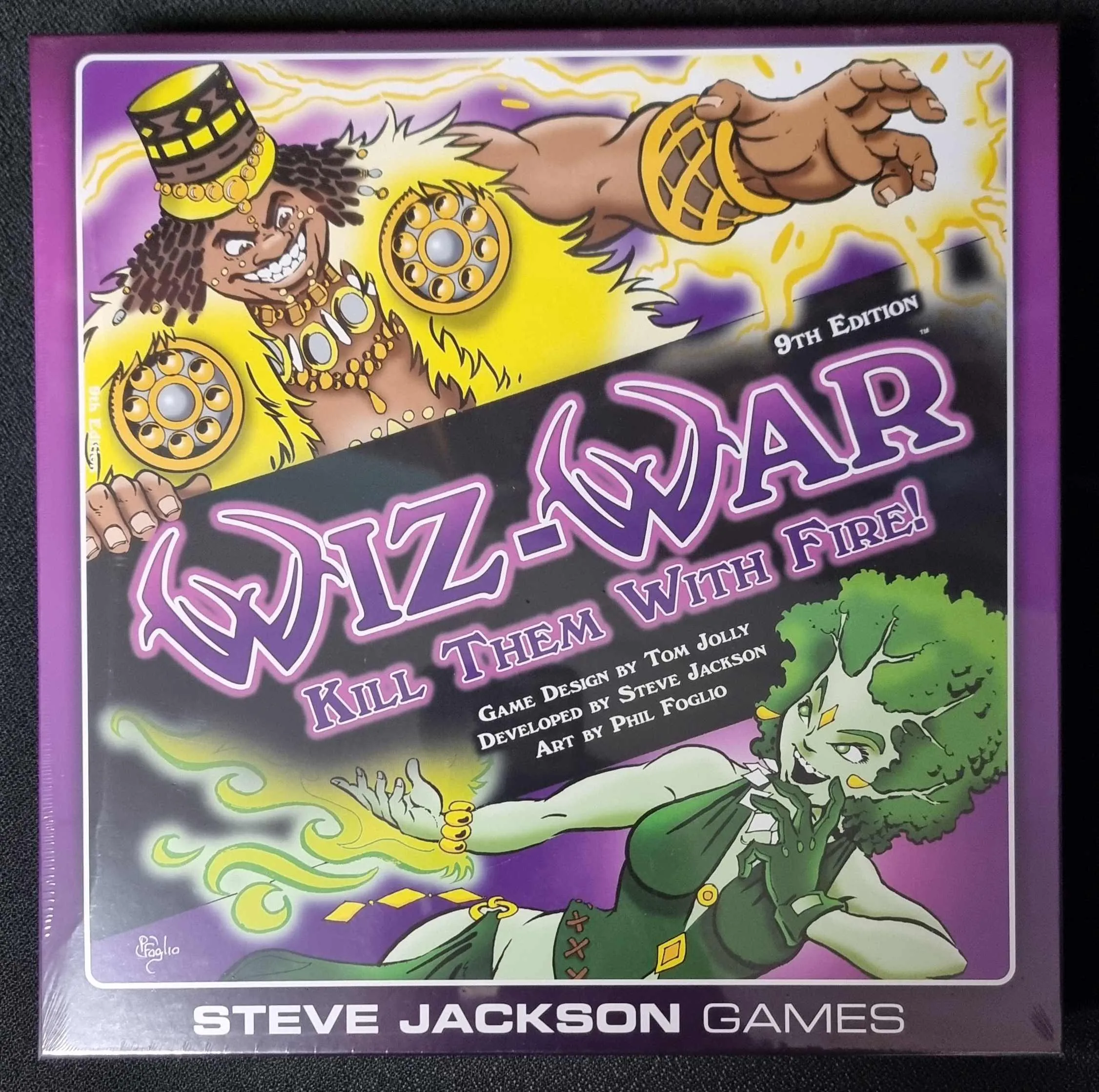 Wiz-War - damaged box