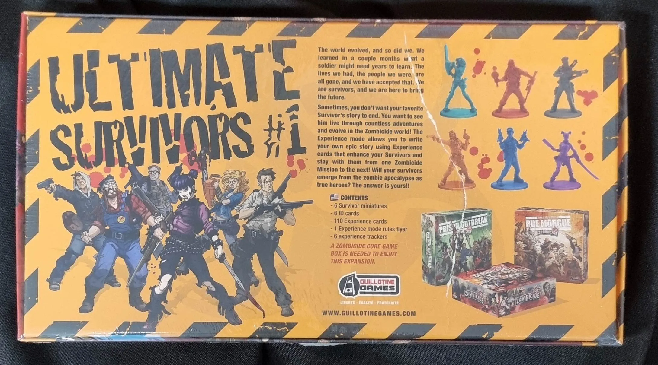 Zombicide: Ultimate Survivors #1 - damaged box